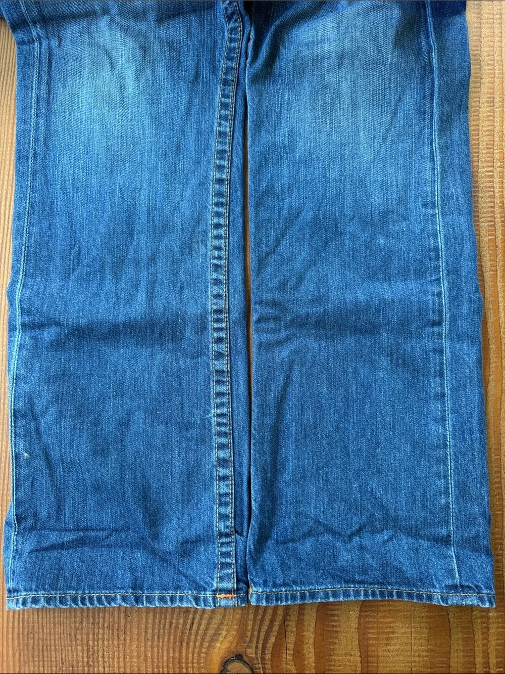 True Religion Blue Denim Back Pocket Jeans
